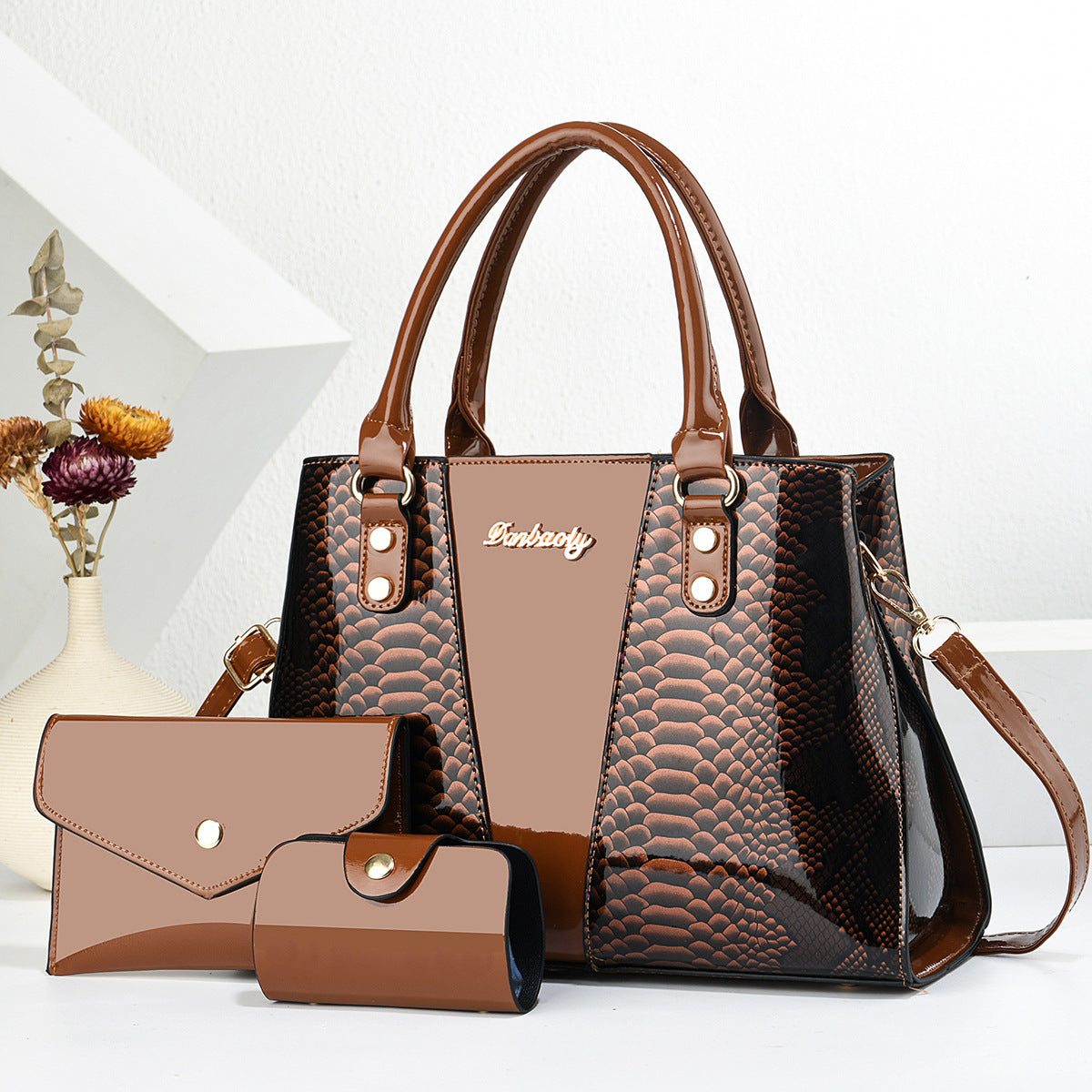 Large-capacity Trendy Shouldercrossbody Tote Bag