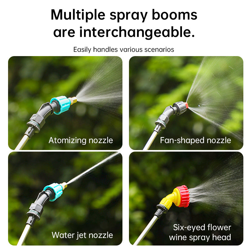 8L Automatic Electric Sprayer, Garden Plant Sprayer, Rechargeable Handheld Sprayer, Fogging Atomizer, Shoulder Watering Can